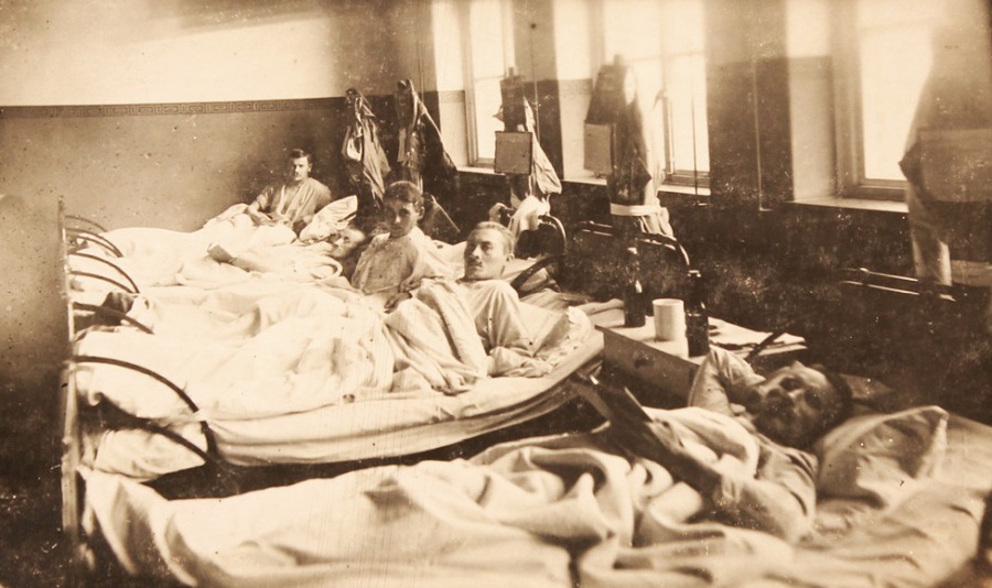 wwi hospital patients
